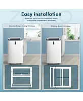 Cowsar Portable Air Conditioners,14000 Btu Air Conditioner for Room Up to 700 Sq. Ft,3-in-1 Portable Ac Unit,Cool & Dehumidifier & Fan Modes, Portable