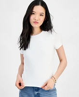 Planet Gold Juniors' 2-Pack Super Soft Crewneck T-Shirts
