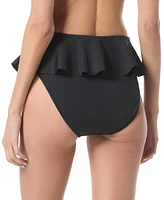 Vince Camuto Women's Skirted High-Leg Bikini Bottoms