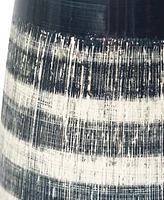 StyleCraft Home Collection 30" Berni Two Tone Ceramic Table Lamp