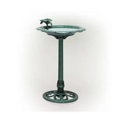 Weather-Resistant Outdoor Polypropylene Bird Bath for Gardens and Patios
