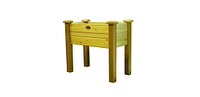 Raised Garden Bed Planter Box – Elevated Wooden Garden Box for Vegetables, Flowers & Herbs