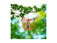 Outdoor Squirrel Resistant Metal Mesh Small Bird Feeder
