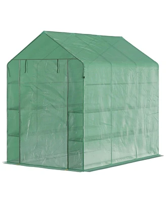 Walk-In Greenhouse – Spacious and Convenient Outdoor Structure for Gardening, Plants, and Vegetables