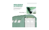 Garden Greenhouse for Plant Growth – Durable and Spacious Outdoor Growing Solution