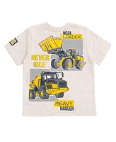 John Deere Toddler Boys T-Shirt Oatmeal Heather