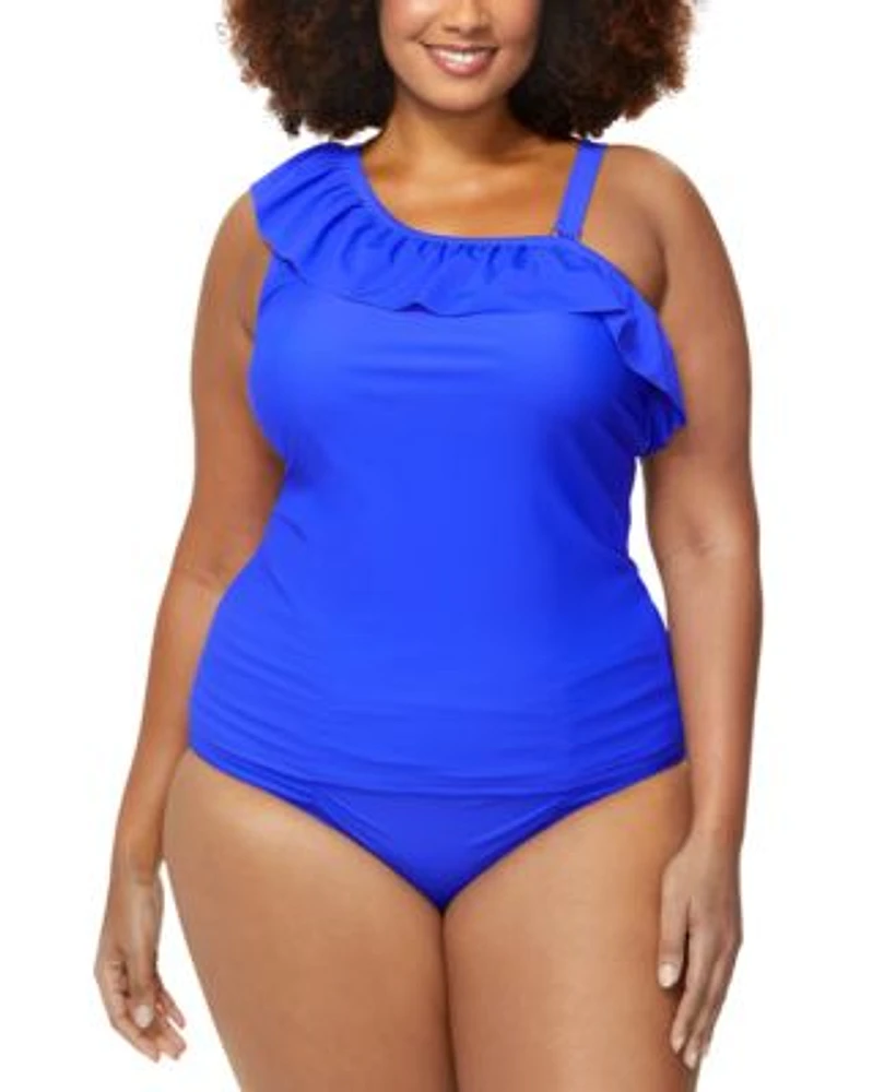 Raisins Curve Trendy Plus Size Ysabel Tankini Top Bottoms