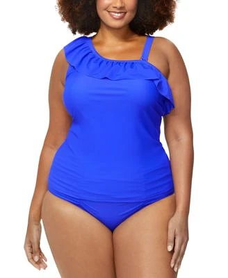 Raisins Curve Trendy Plus Size Ysabel Tankini Top Bottoms