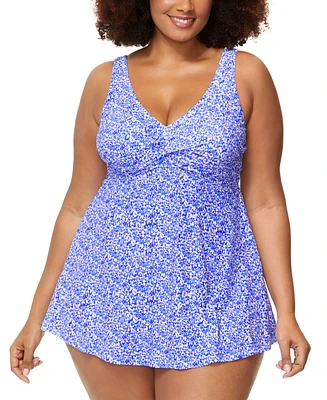 Raisins Curve Trendy Plus Lucia Swim Dress