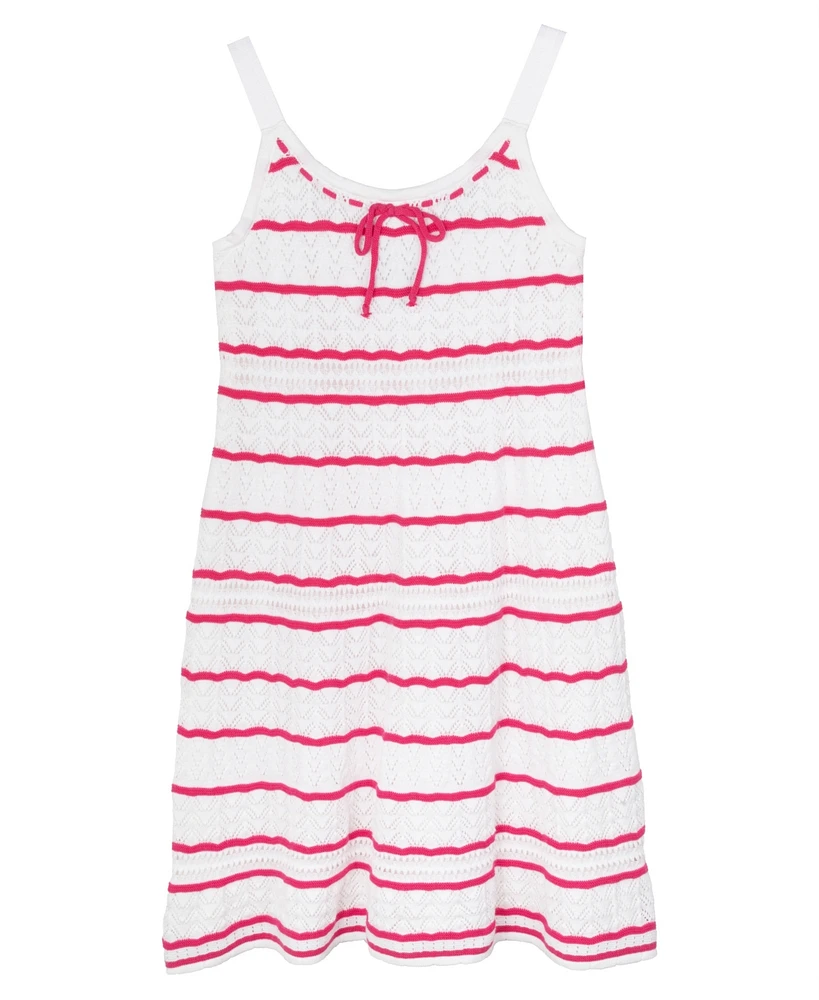 Rare Editions Big Girls Bodycon Crochet Dress