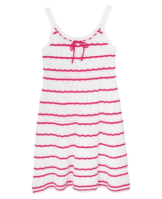 Rare Editions Big Girls Bodycon Crochet Dress