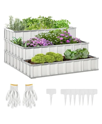 Garden Bed for Raised Planting and Efficient Outdoor Gardening