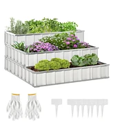 Garden Bed for Raised Planting and Efficient Outdoor Gardening