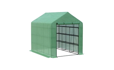 Garden Greenhouse – Weather-Resistant Structure for Healthy Plant Growth