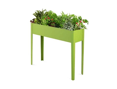 Outdoor Elevated Raised Garden Planter for Easy Gardening and Planting