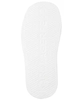 Karl Lagerfeld Paris Women's Opal Stone Platform Slide Flat Sandals