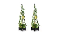 Spacious Garden Bed for Healthy Plant Growth and Organized Outdoor Gardening