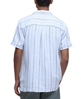 Barbour Men's Garnock Short Sleeve Striped Button-Front Camp Shirt