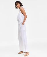 On 34th Women's Cotton Gauze Pull-On Pants, Exclusively at Macy's