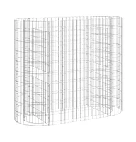 Gabion Raised Bed Galvanized Iron 47.2"x19.7"x39.4"