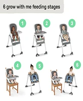 Full Course SmartClean 6-in-1 High Chair – Slate