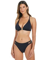Bleu By Rod Beattie Womens La Cote Dazur Macrame Trim Bikini Top Bottoms