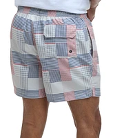 Barbour Men's Oakshore Patchwork 5" Swim Shorts