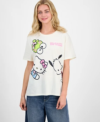 Love Tribe Juniors' Hello Kitty Graphic Print T-Shirt