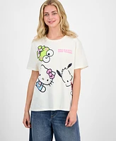 Love Tribe Juniors' Hello Kitty Graphic Print T-Shirt