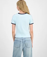 Disney Juniors' Stitch Graphic Print T-Shirt