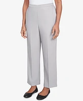 Alfred Dunner Women's Estate of Mind Pull-On Medium Length Pants