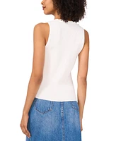 Vince Camuto Women's Ribbed Button-Front Sweater Vest