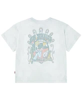 Levi's Big Girls Oversized Cloud Dye T-Shirt