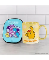 Uncanny Brands Hello Kitty and Friends Pompompurin Mug Warmer with Mug – Keeps Your Favorite Beverage Warm - Auto Shut On/Off