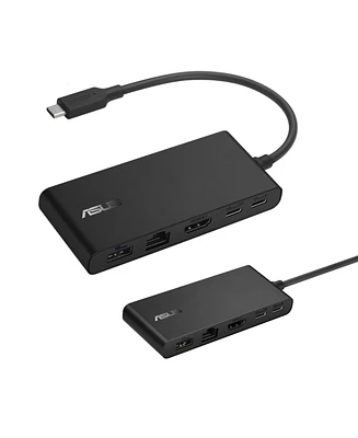 Asus Dual 4K Usb-c 5-in-1 Docking Station DC201 with Usb-c, Usb-a, Hdmi, Dp for Business, Gaming, Storage