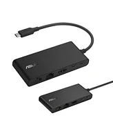Asus Dual 4K Usb-c 5-in-1 Docking Station DC201 with Usb-c, Usb-a, Hdmi, Dp for Business, Gaming, Storage