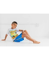 Scooby Doo Little Boys Graphic T-Shirt & Mesh Shorts