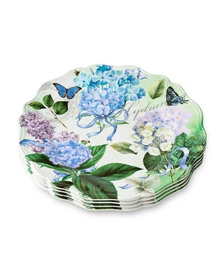 Certified International Garden Path Melamine 4-Pc. Dinner Plates, Service For 4