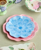 Certified International Wildflower 3-d Floral 4-Pc. Salad Plates, Service For 4