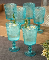 Certified International Victoria Acrylic All-Purpose Goblets, Set of 6