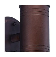 Cylinder Two-Light Wall Light – Stylish Lighting for Indoor & Outdoor Use