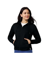 Free Country Women's UltraFill Fleece Zip Hoodie