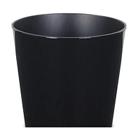Sturdy Round Plastic Flower Pot for Indoor and Outdoor Spaces