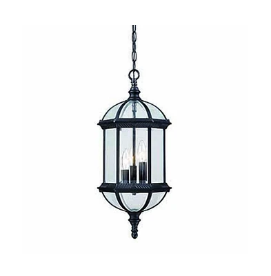 Three-Light Eastern Lantern Hanging Light – Elegant Pendant for Any Space