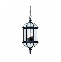Three-Light Eastern Lantern Hanging Light – Elegant Pendant for Any Space