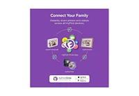 Smart WiFi Digital Photo Frame myFirst Frame Doodle 9 Inch 1067x800 Lcd Touch Screen, Auto-Rotate Portrait and Landscape, 32GB Memory with Cloud Stora