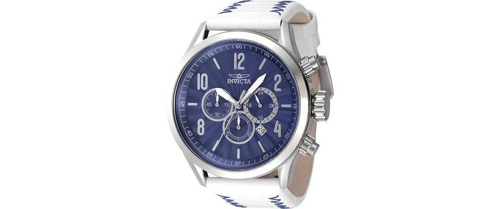 Invicta Men's 46559 Bolt Quartz Chronograph Blue Dial Watch