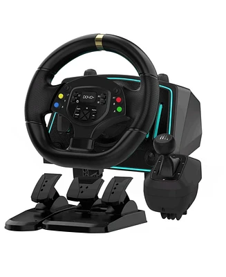 G32 Gaming Sim Steering Wheel Pedals Shifter For Pc PS4 PS3 Xbox 360 Switch