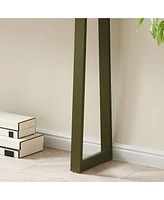 Kings Brand Furniture Claude Narrow Console Table Perfect for Sofa Table, Entryway Hallway