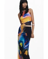 Desigual Women's Skirt designed by Mr. Christian Lacroix